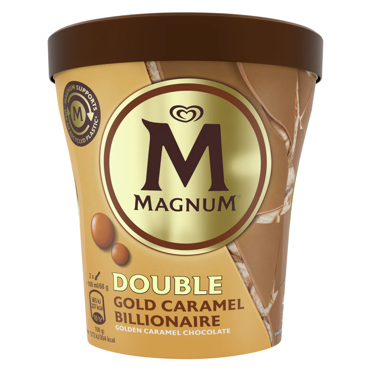 Magnum Double Gold Caramel Billionaire (440ml)