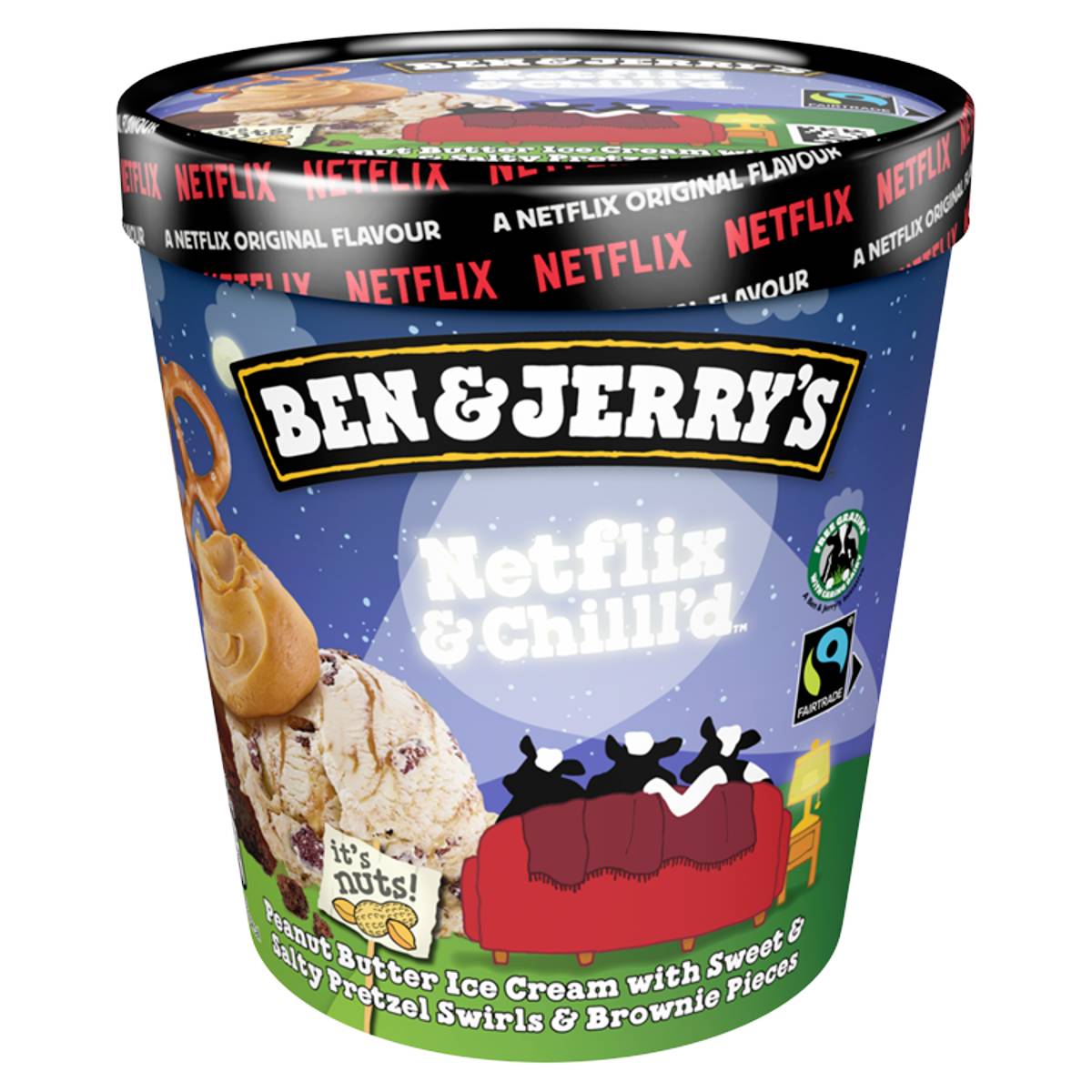 Ben & Jerry's Netflix & Chilll'd (465 ml)